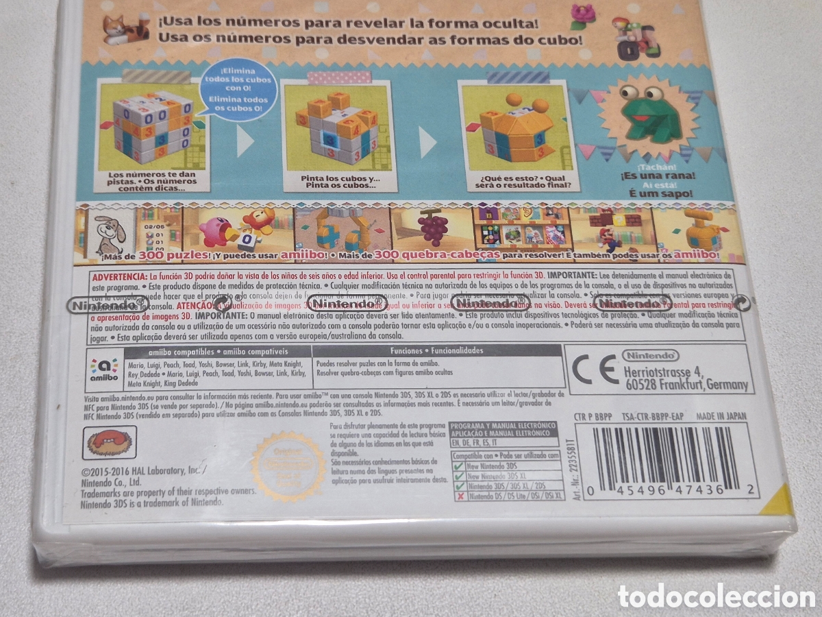 Videojuegos y consolas: PICROSS3D ROUND 2 Nintendo 3ds - Foto 2