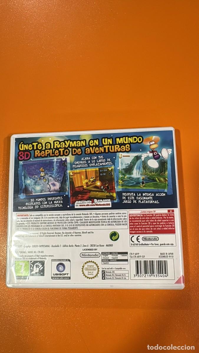 Videojuegos y consolas: Rayman 3D [Nintendo 3DS] - Foto 2