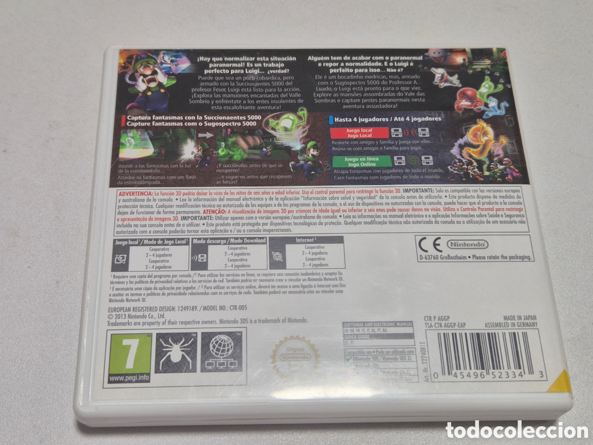 Videojuegos y consolas: LUIGIS MANSION 2 . Nintendo 3ds - Foto 2