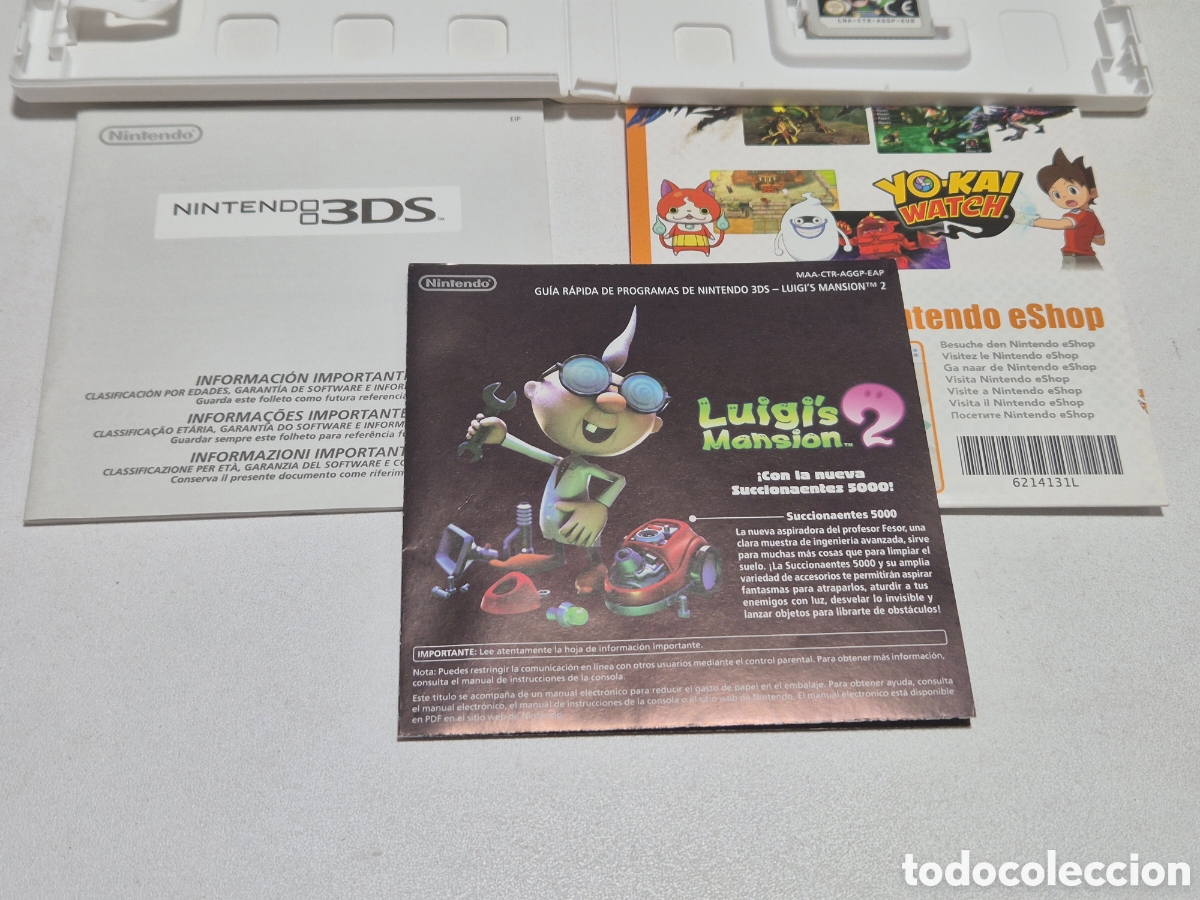 Videojuegos y consolas: LUIGIS MANSION 2 . Nintendo 3ds - Foto 6