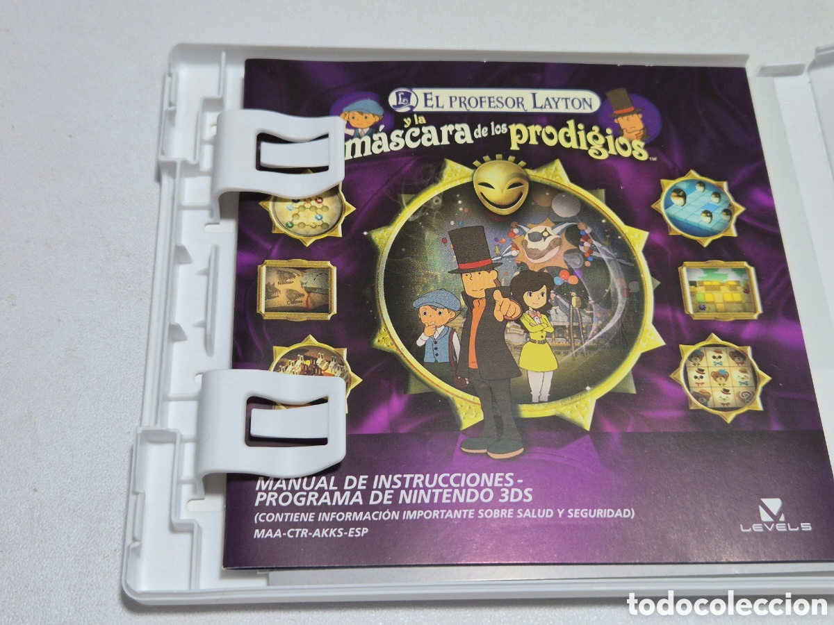 Videojuegos y consolas: EL PROFESOR LAYTON Y LA MASCARA DE LOS PRODIGIOS - Foto 3