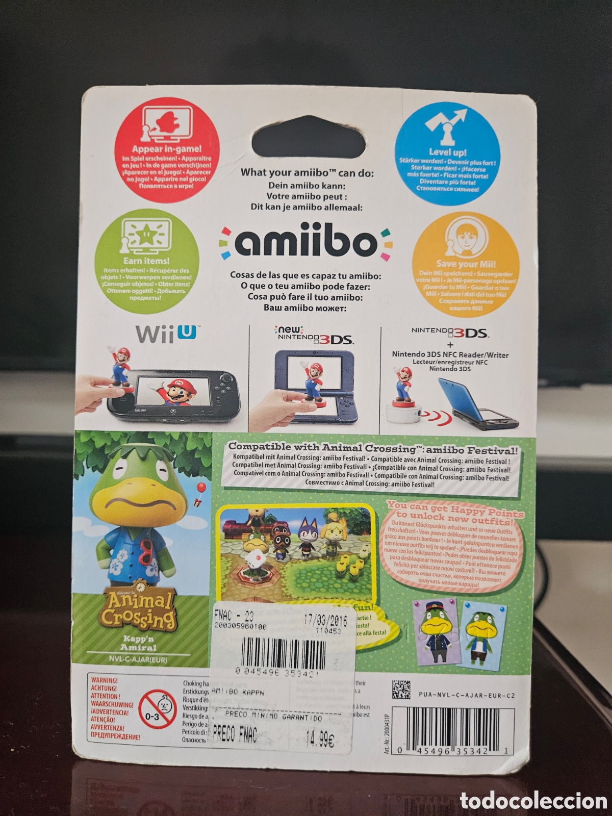 Videojuegos y consolas: Nintendo amiibo Kappn nuevo - Foto 2