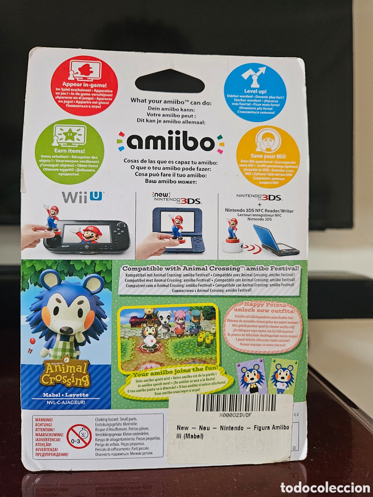 Videojuegos y consolas: Nintendo amiibo Mabel nuevo - Foto 2