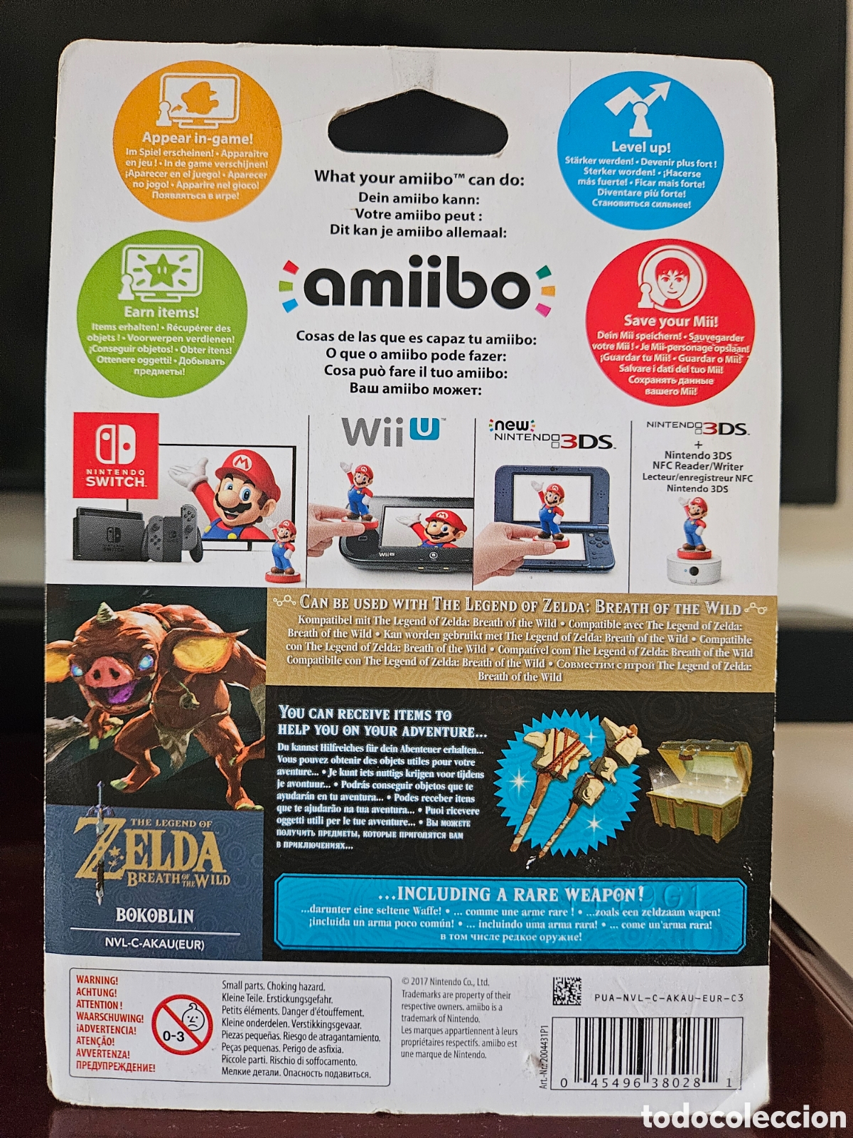 Videojuegos y consolas: Nintendo amiibo Bokoblin nuevo - Foto 2