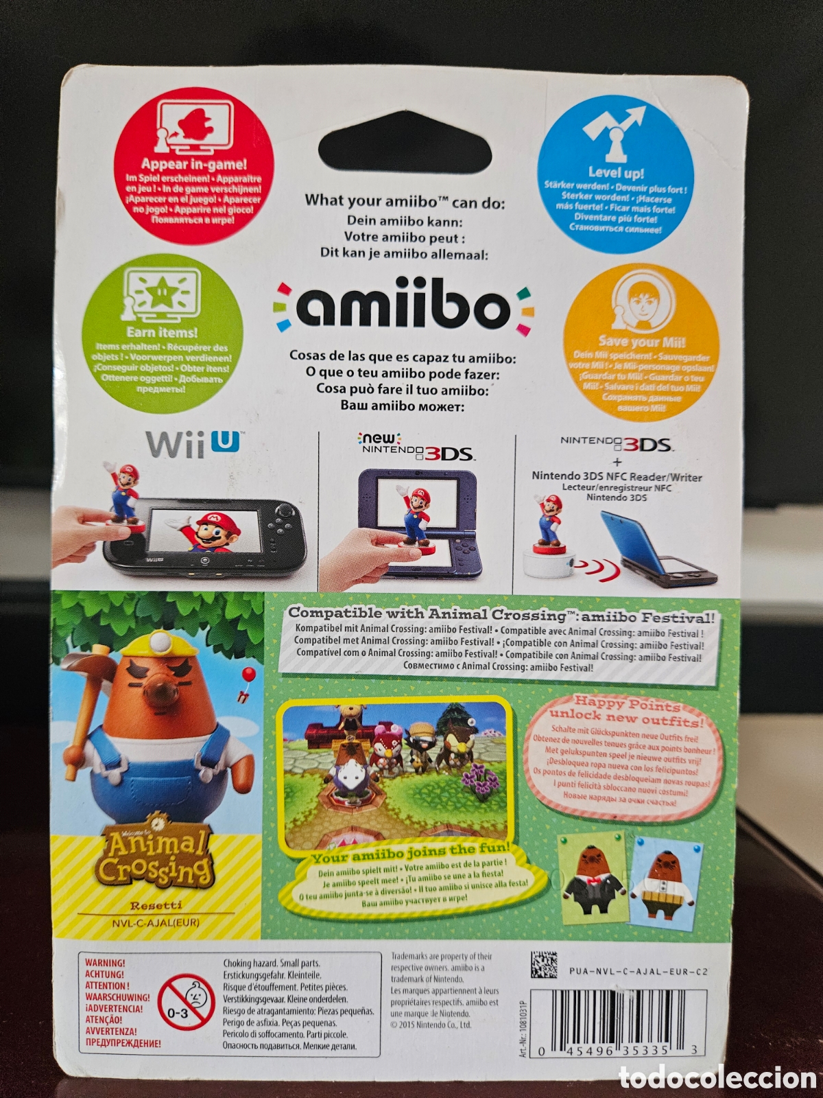 Videojuegos y consolas: Nintendo amiibo Resetti nuevo - Foto 2