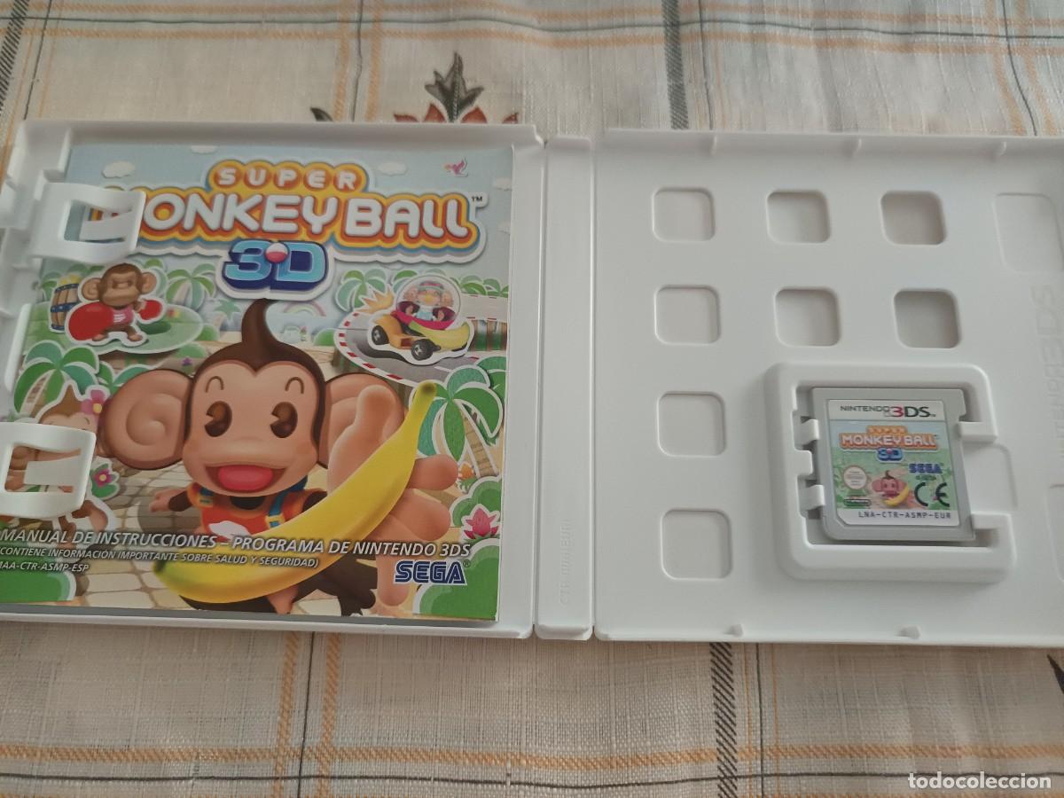 Videojuegos y consolas: SUPER MONKEY BALL 3D 3DS PAL ESP - Foto 2