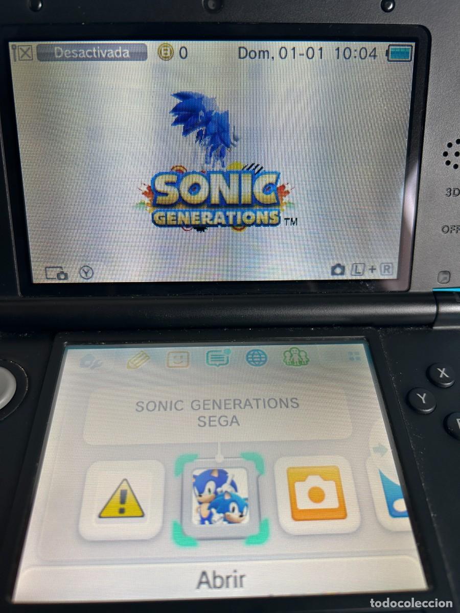 Videojuegos y consolas: JUEGO SONIC GENERATIONS NINTENDO 3DS - FUNCIONA - Foto 3