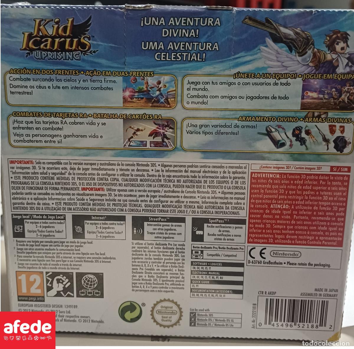 Videojuegos y consolas: KID ICARUS UPRISING NINTENDO 3DS - Foto 2