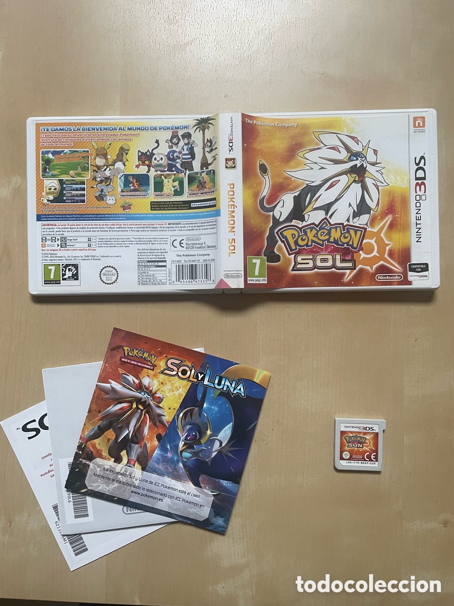 Videojuegos y Consolas: Pokemon Sol Nintendo 3DS PAL ESP ESPA&Ntilde;A
