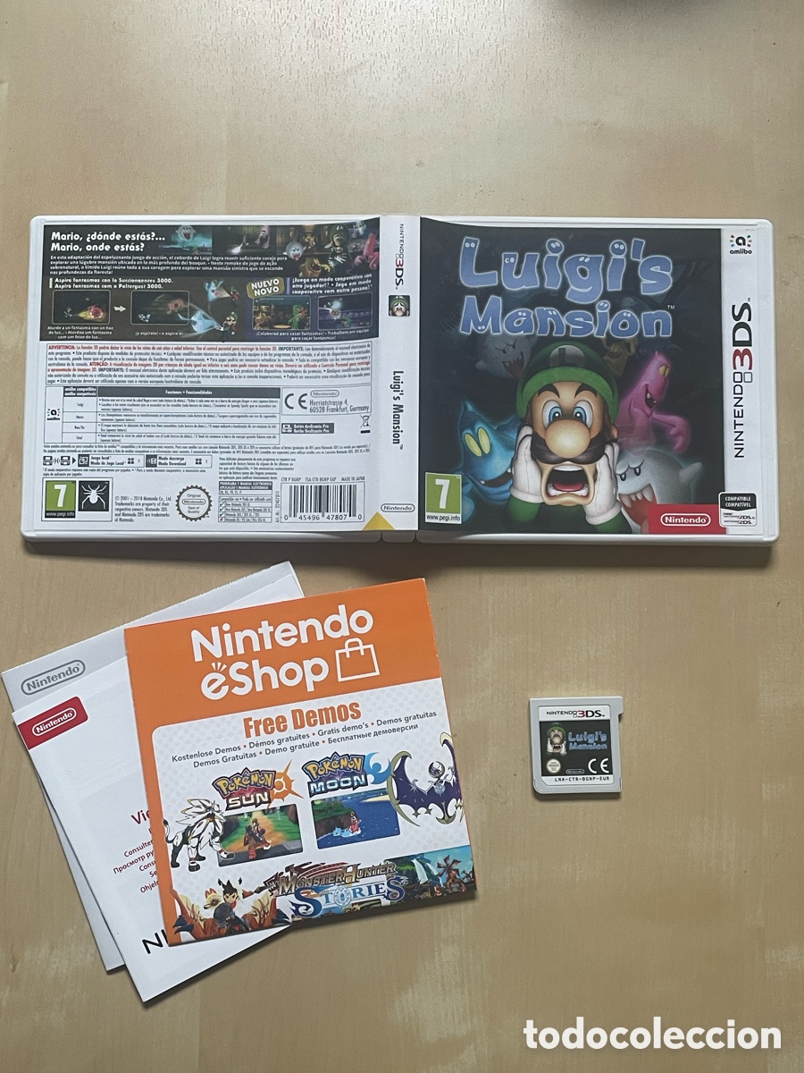 Videojuegos y Consolas: Luigi's Mansion 1 Nintendo 3DS PAL ESP ESPA&Ntilde;A