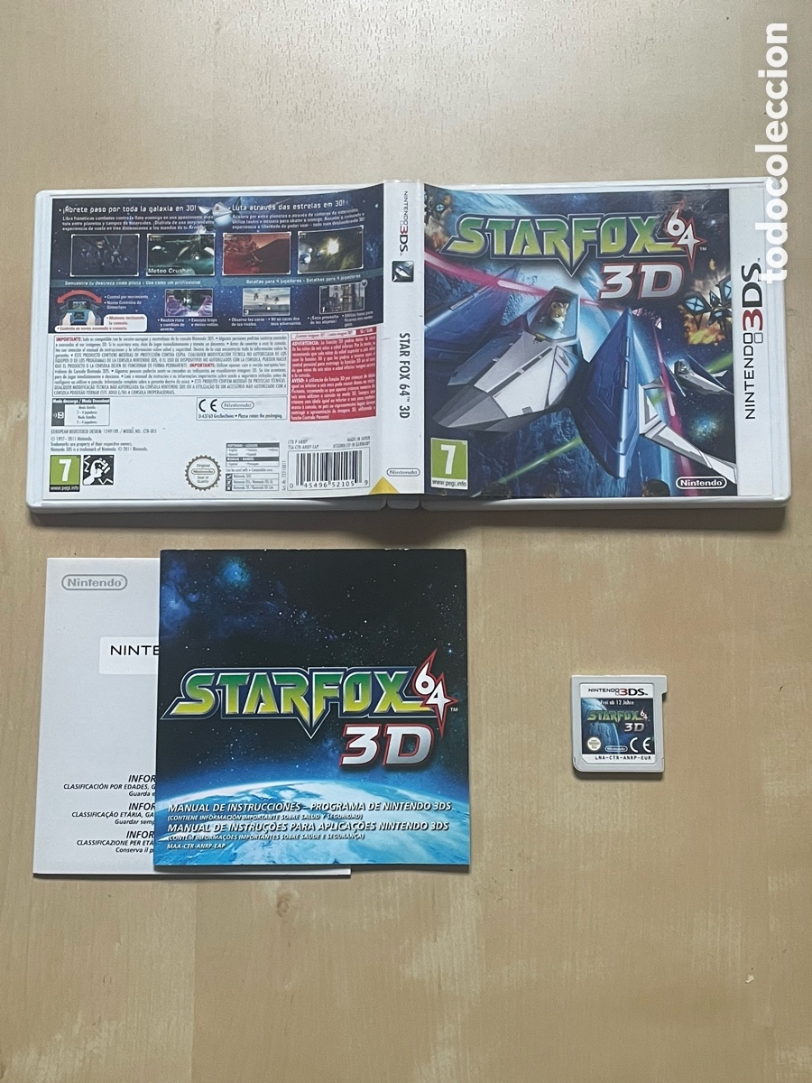 Videojuegos y Consolas: Starfox 64 3D Nintendo 3DS PAL ESP ESPA&Ntilde;A Star fox