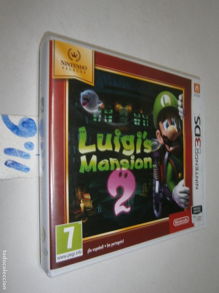 Videojuegos y Consolas: ANTIGUO JUEGO 3DS - LUIGI&acute;S MANSION 2
