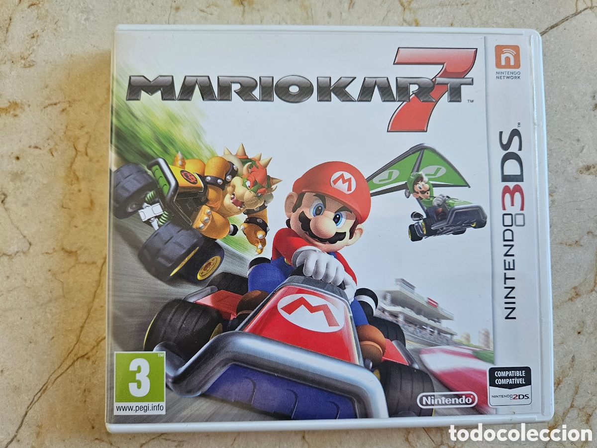 Videojuegos y Consolas: Nintendo 3ds juego Mario Kart 7