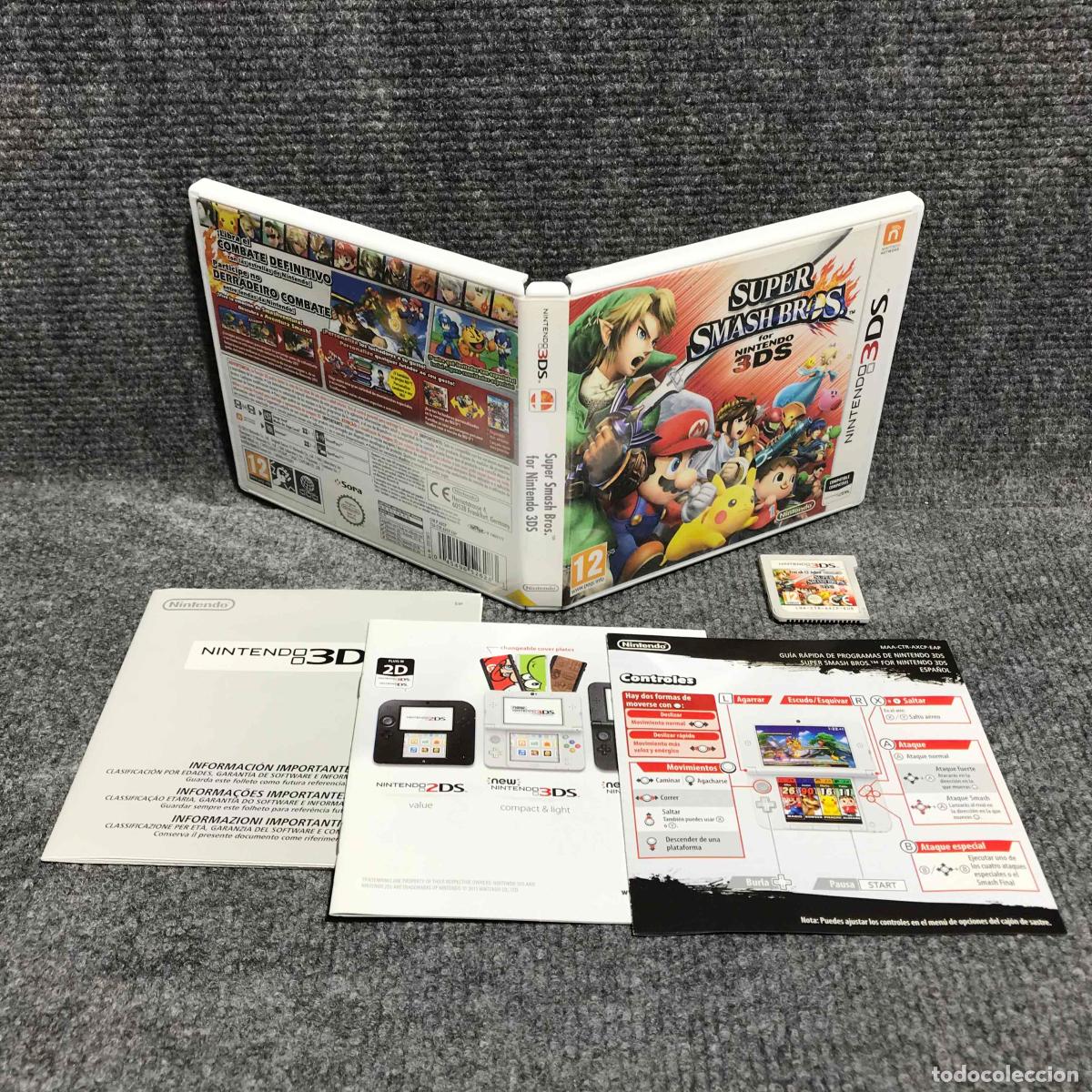 Videojuegos y Consolas: SUPER SMASH BROS NINTENDO 3DS