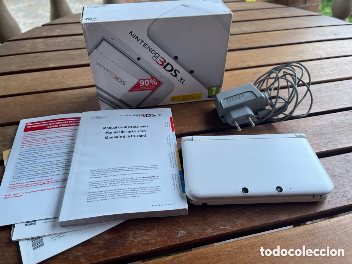 Videojuegos y Consolas: Nintendo 3DS XL blanca