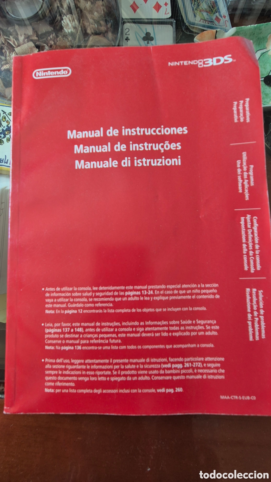 Videojuegos y Consolas: Manual de instrucciones para Nintendo 3DS