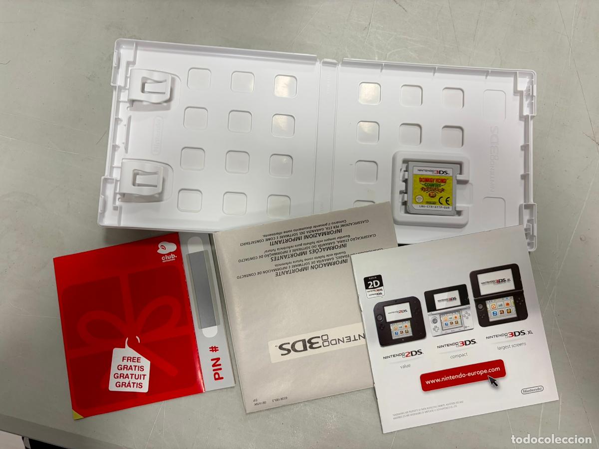 Videojuegos y consolas: Donkey Kong Returns 3d - Nintendo 3ds - PAL esp - Foto 2