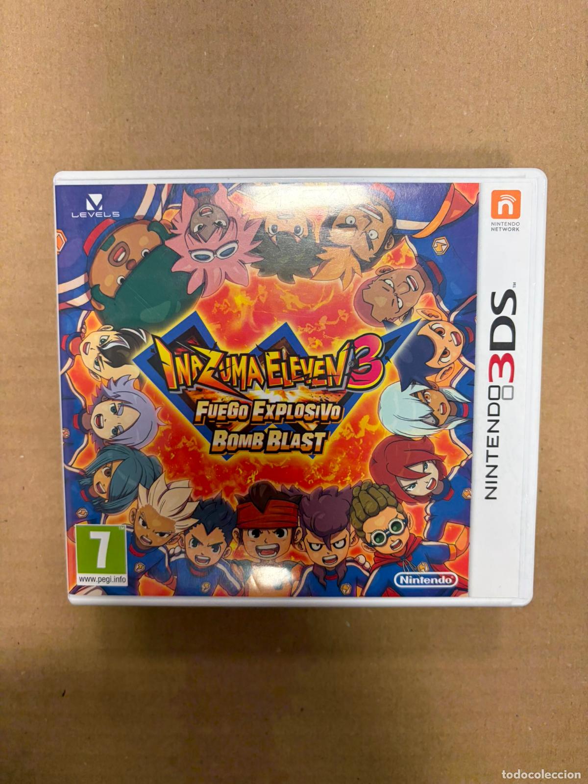 Videojuegos y Consolas: INazuma eleven 3 Fuego Explosivo Bomb Blast - Nintendo 3ds PAL