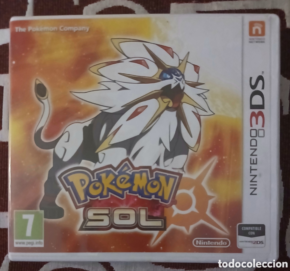 Videojuegos y Consolas: CAJA POKEMON SOL 3DS NINTENDO+ CAR&Aacute;TULA + FOLLETOS , S&Oacute;LO CAJA