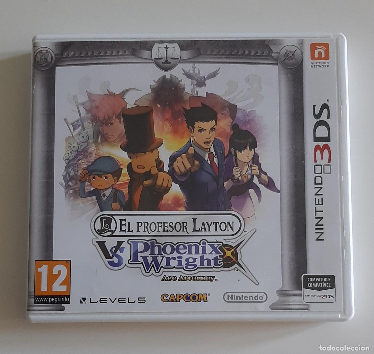 Videojuegos y Consolas: Profesor Layton vs Phoenix Wright &ndash; Nintendo 3DS