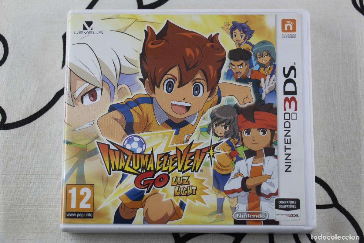 Videojuegos y Consolas: NINTENDO 3DS INAZUMA ELEVEN GO LUZ LIGHT MUY BUEN ESTADO PAL ESPA&Ntilde;A