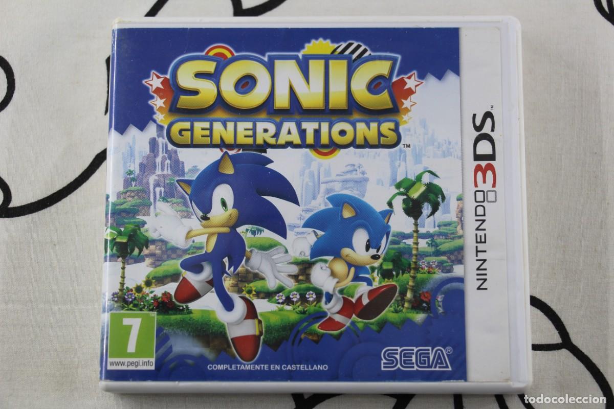 Videojuegos y Consolas: NINTENDO 3DS SONIC GENERATIONS SIN MANUAL PAL ESPA&Ntilde;A