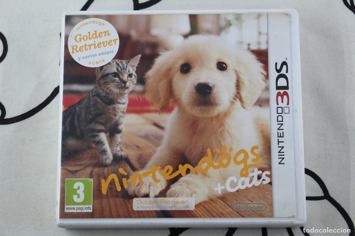 Videojuegos y Consolas: NINTENDO 3DS N3DS NINTENDOGS + CATS GOLDEN RETRIEVER MUY BUEN ESTADO PAL ESPA&Ntilde;A
