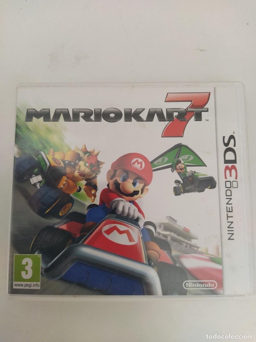Videojuegos y Consolas: MARIO KART 7 NINTENDO 3DS N3DS COMPLETO PAL-ESPA&Ntilde;A