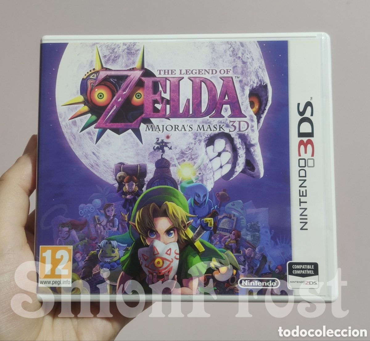 Videojuegos y Consolas: Caja Repro The Legend of Zelda Majora's Mask 3D (Nintendo 3DS)