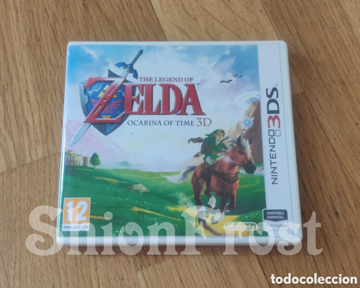 Videojuegos y Consolas: Caja Repro The Legend of Zelda Ocarina of Time 3D (Nintendo 3DS)