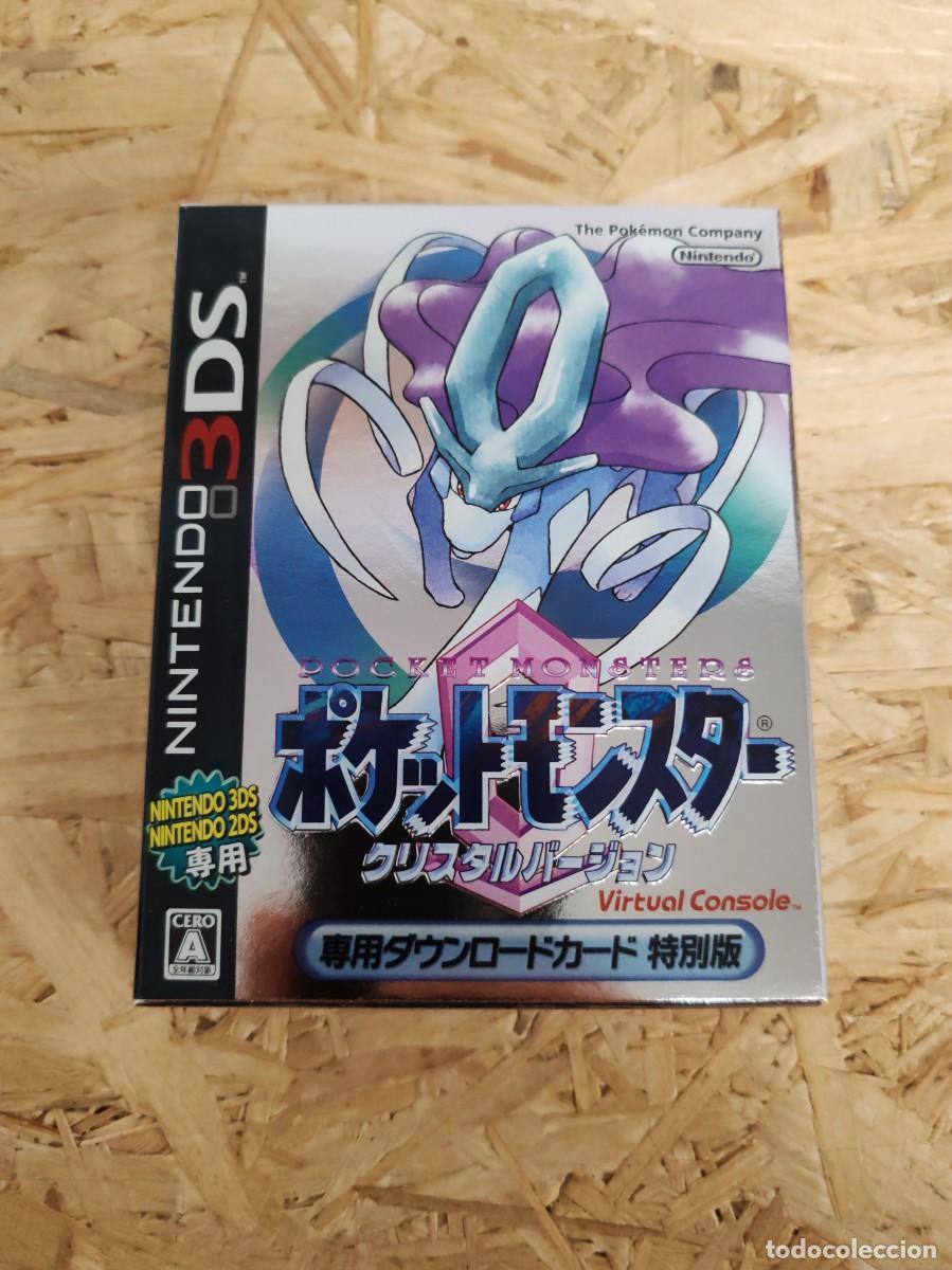 Videojuegos y consolas: Pocket Monsters Crystal Version (Virtual Console Download Card Special Edition) Nintendo 3DS Jap&oacute;n