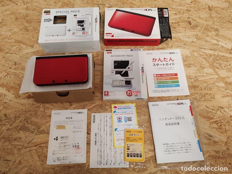 Videojuegos y consolas: Nintendo 3DS LL Special Pack Rojo y Negro Jap&oacute;n