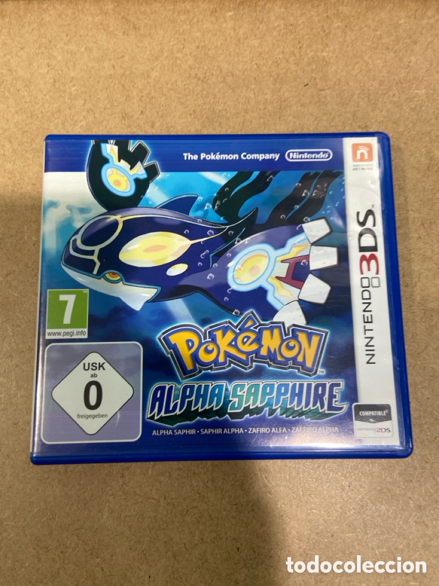 Videojogos e Consolas: Nintendo 3Ds. Juego. Pokemon alpha sapphire. Solo caja