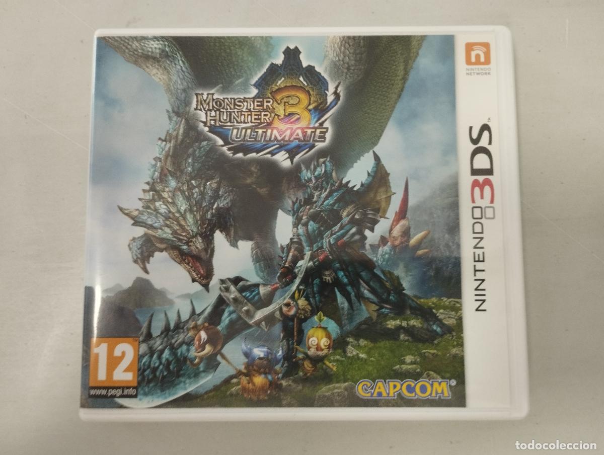 Videojuegos y consolas: Monster hunter 3 Ultimate - Nintendo 3ds N3ds - PAL ESP COmpleto