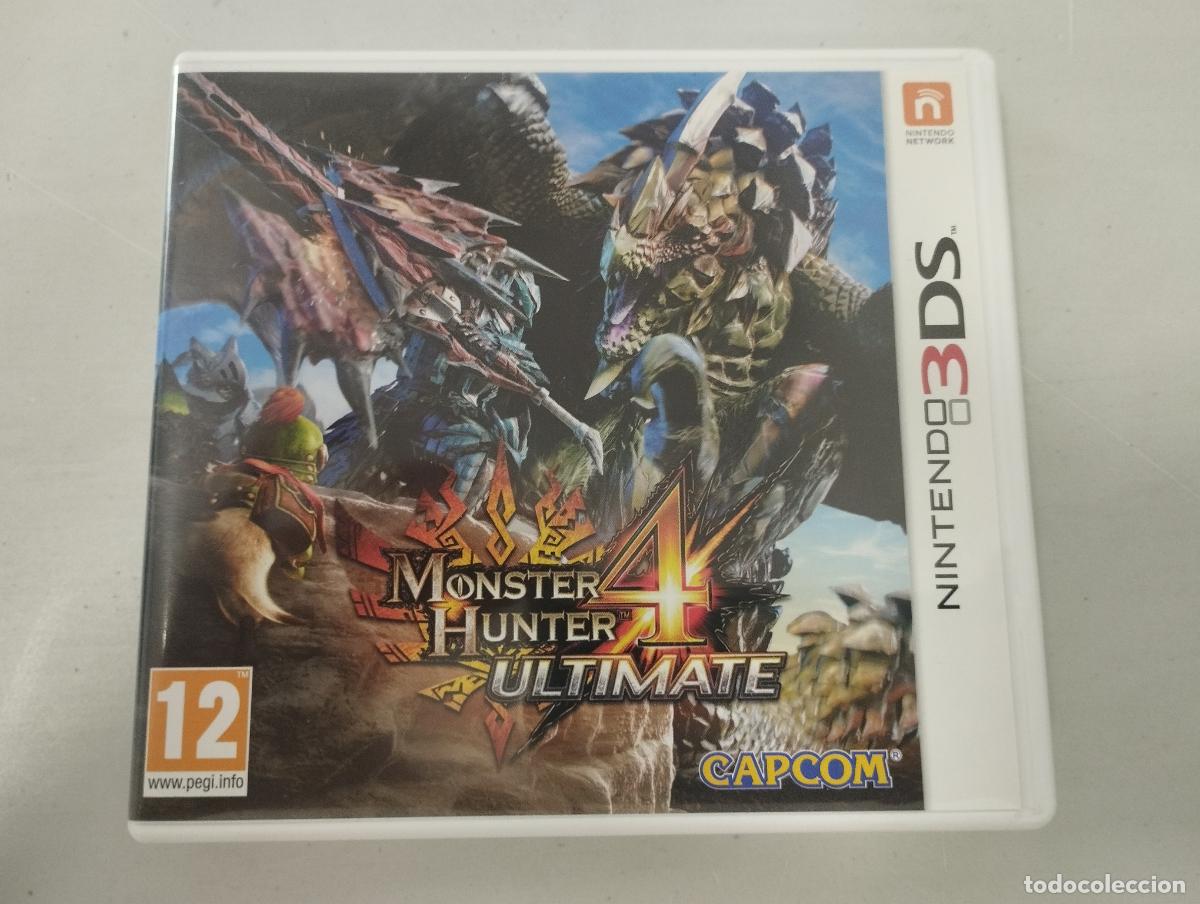 Videojuegos y consolas: Monster hunter 4 Ultimate - Nintendo 3ds N3ds - PAL ESP COmpleto