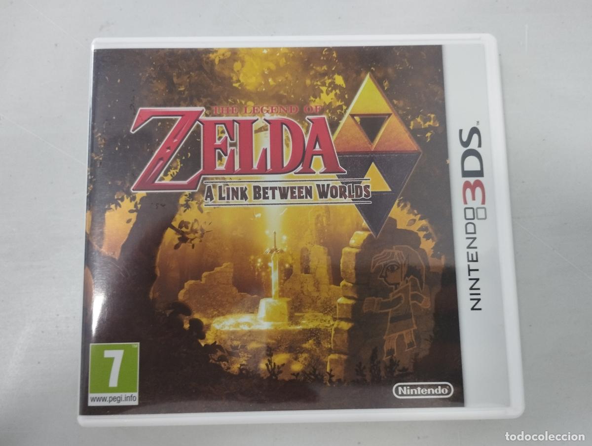 Videojuegos y consolas: The legend of zelda al ink between worlds - Nintendo 3ds N3ds - PAL ESP COmpleto