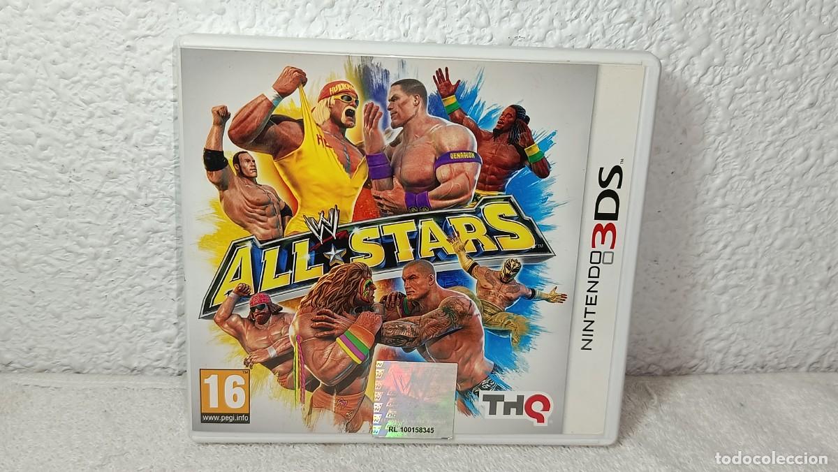 Videojuegos y consolas: NINTENDO 3DS 3 DS : ANTIGUO JUEGO WWF WWE ALL STARS PRESSING CATCH COMPLETO CON MANUAL