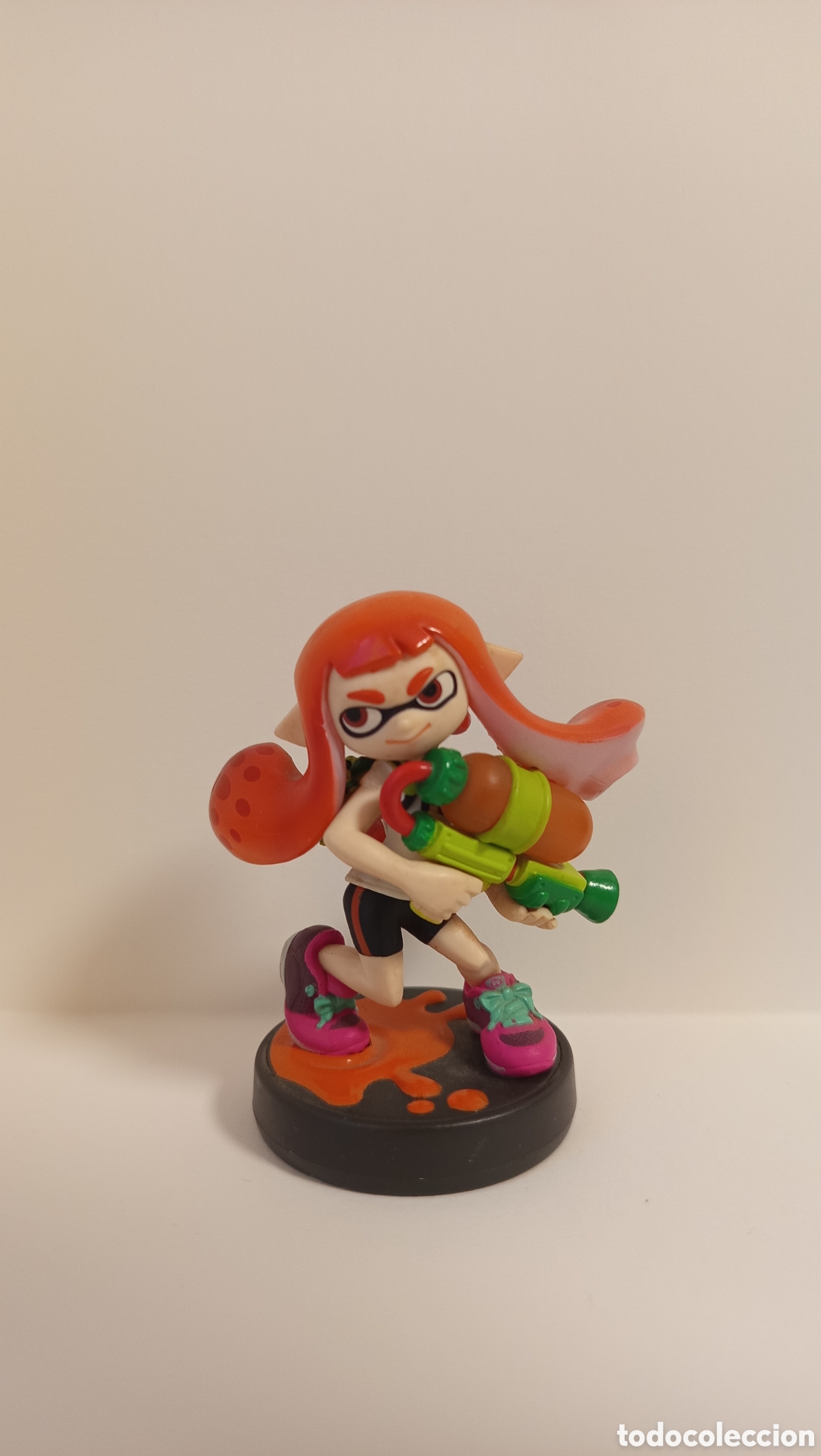 Videojuegos y consolas: Figura Amiibo Splatoong Inkling Chica