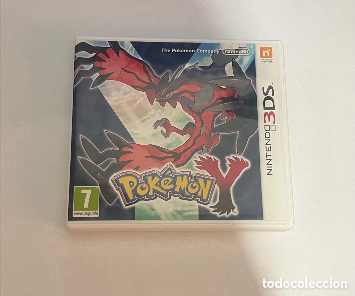 Videojuegos y consolas: Pokemon Y 3DS Caja + Manual (Sin Juego)