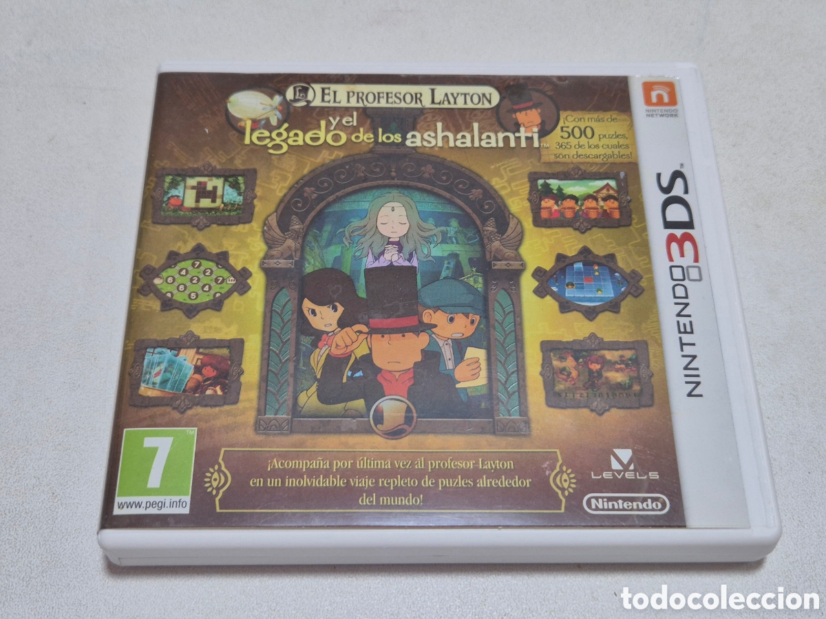 Videojuegos y consolas: El Profesor Layton y el Legado de los Ashalanti