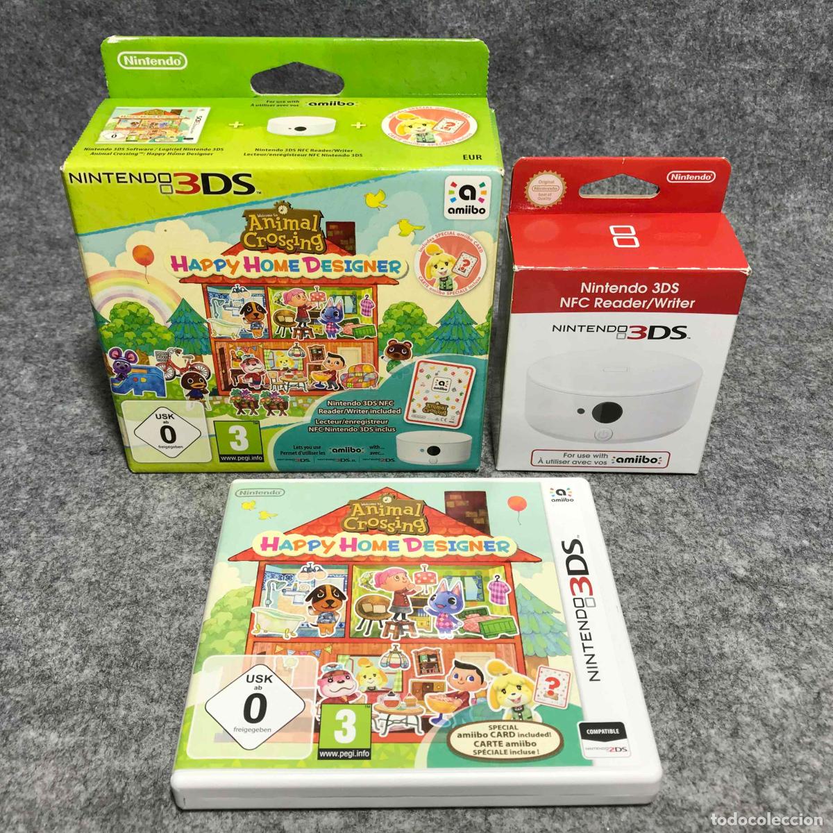 Videojuegos y consolas: ANIMAL CROSSING HAPPY HOME DESIGNER+NFC READER NINTENDO 3DS