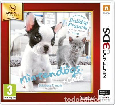 Videojuegos y consolas: Nintendogs + Cats: Bulldog Franc&eacute;s- 0045496528645