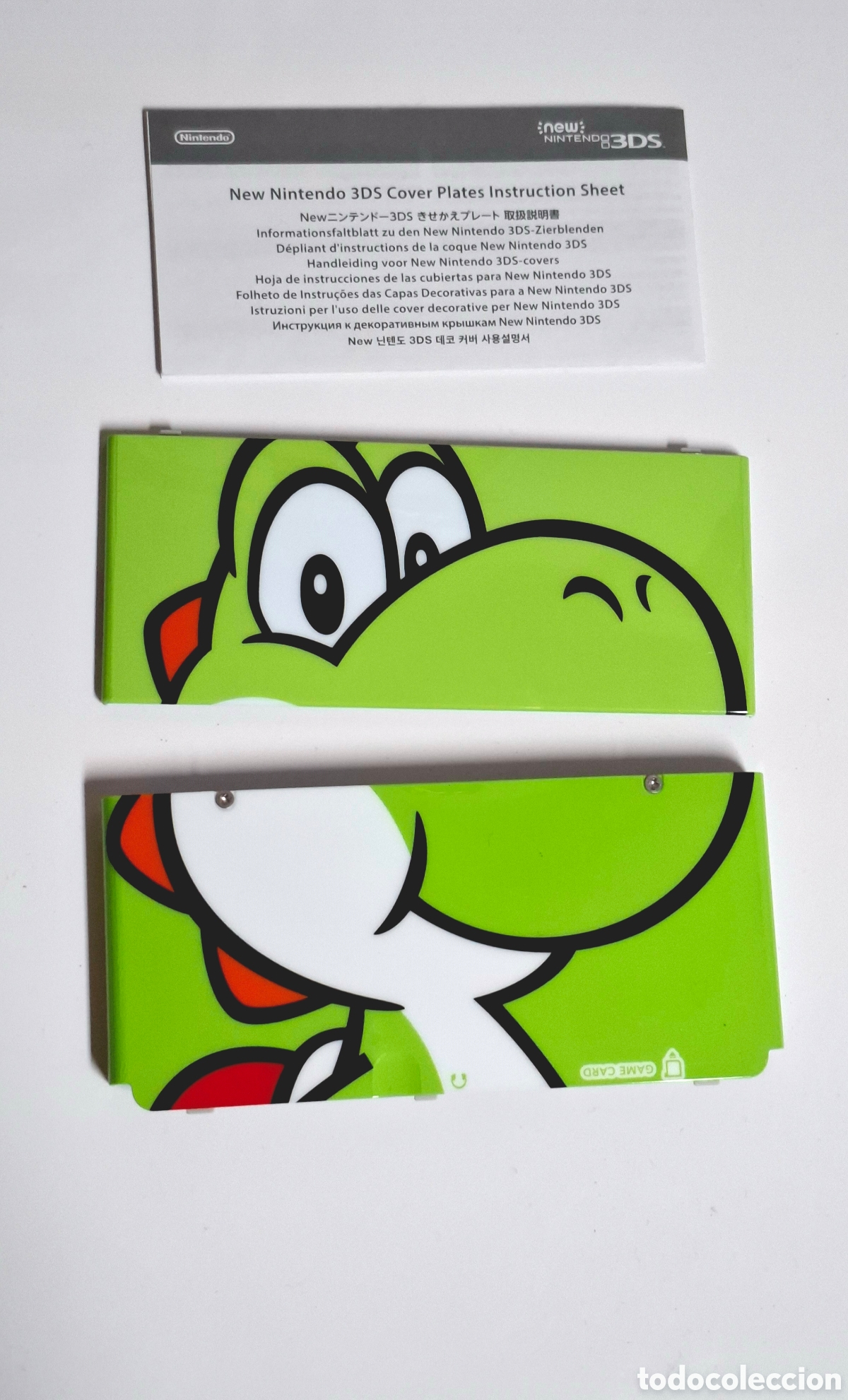 Videojuegos y consolas: Carcase / Cover Plates Yoshi New Nintendo 3DS (Originales)