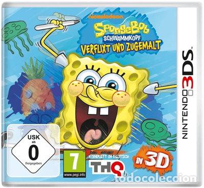 Videojogos e Consolas: Spongebob Schwammkopf: Verflixt und Zugemalt- 4005209146883