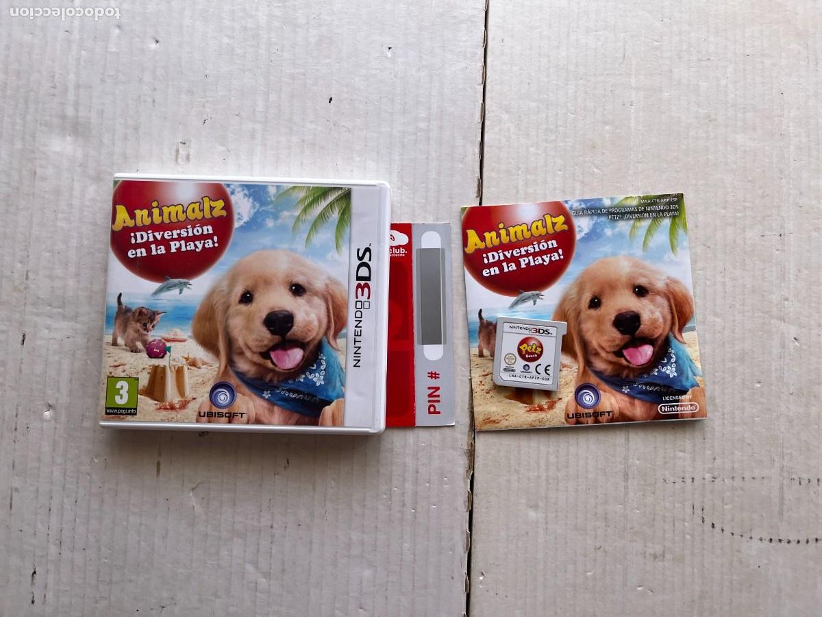 Videojuegos y consolas: ANIMALZ DIVERSION EN LA PLAYA - NINTENDO 3DS KREATEN