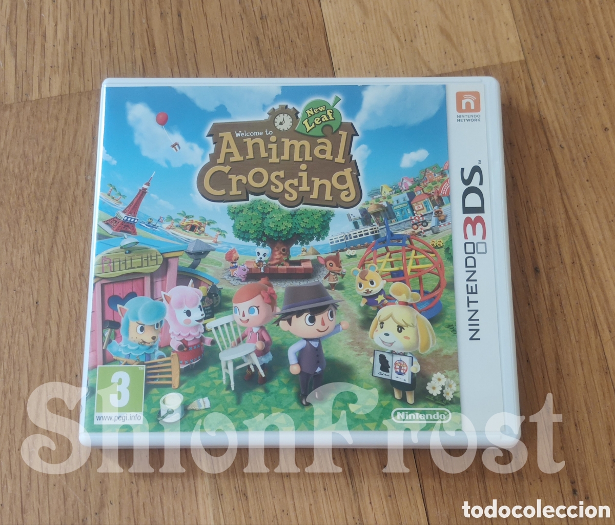 Videojuegos y consolas: Caja Animal Crossing New Leaf - Repro (Nintendo 3ds)