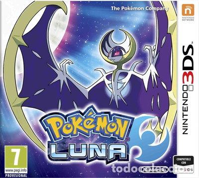 Videojuegos y consolas: Pok&eacute;mon Luna- 0045496473464