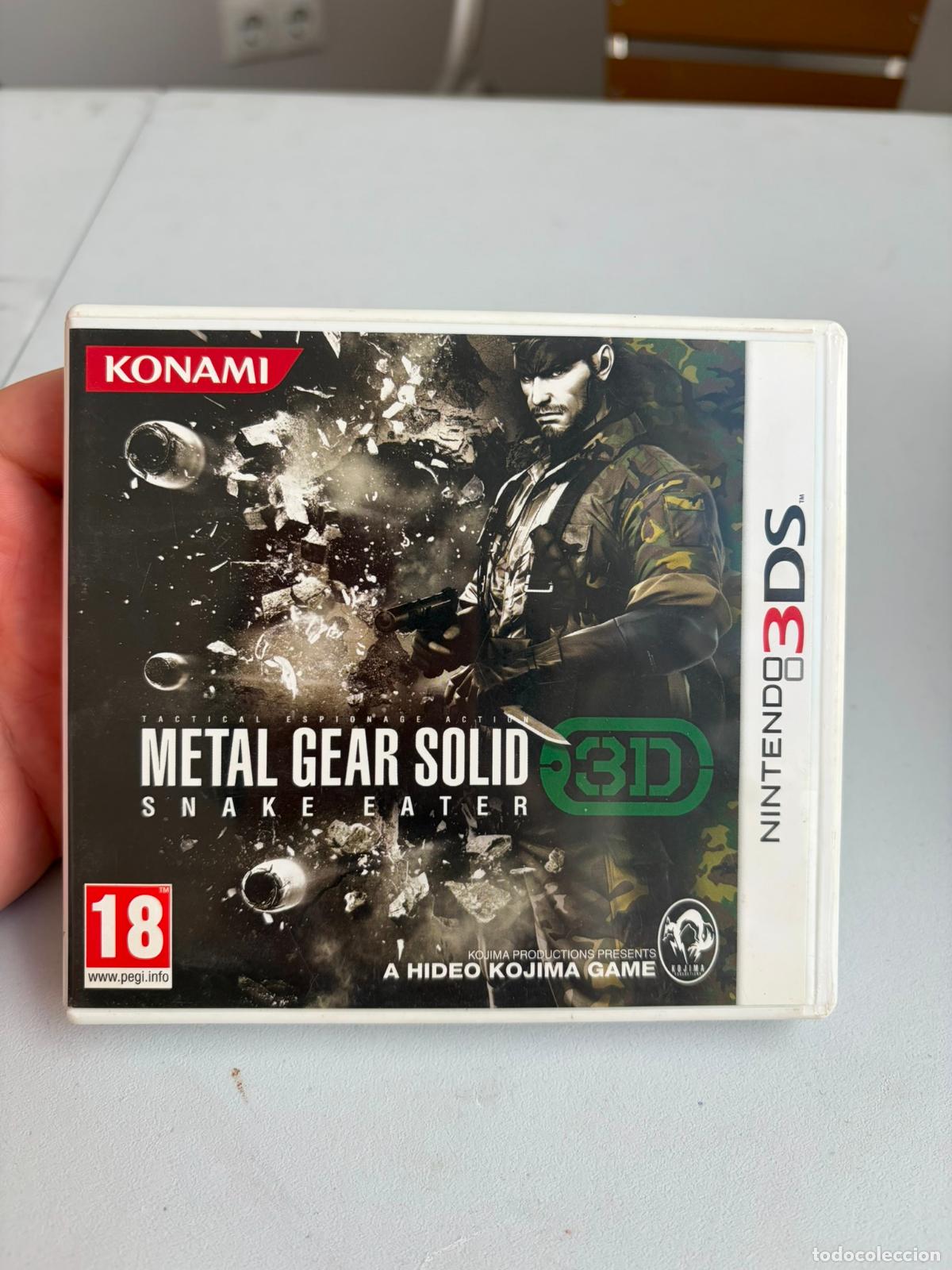 Videojuegos y consolas: Metal gear solid snake eater 3d - Nintendo 3ds - PAL - Foto 1