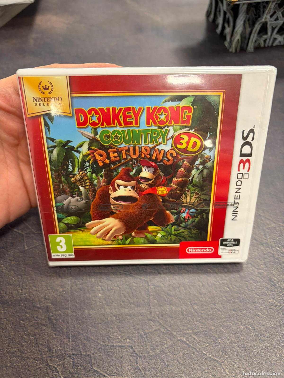 Videojuegos y consolas: Donkey Kong Country Returns 3d - NIntendo 3ds - N3ds PAL ESP Nuevo precintado