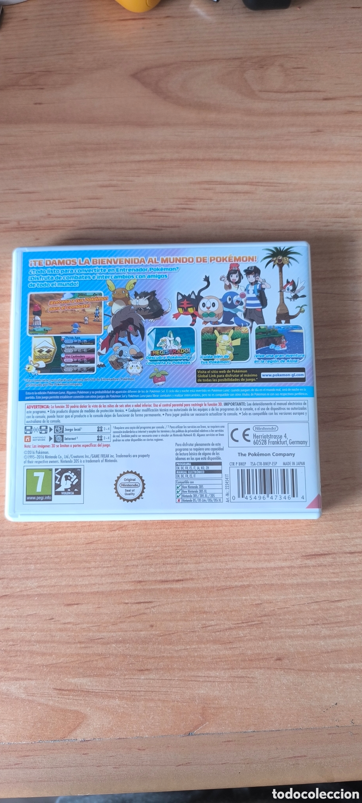 Videojuegos y consolas: Pok&eacute;mon Luna Nintendo 3DS - Foto 2